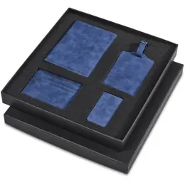 Serendipio Tourist Travel Set Navy Gift Box Open